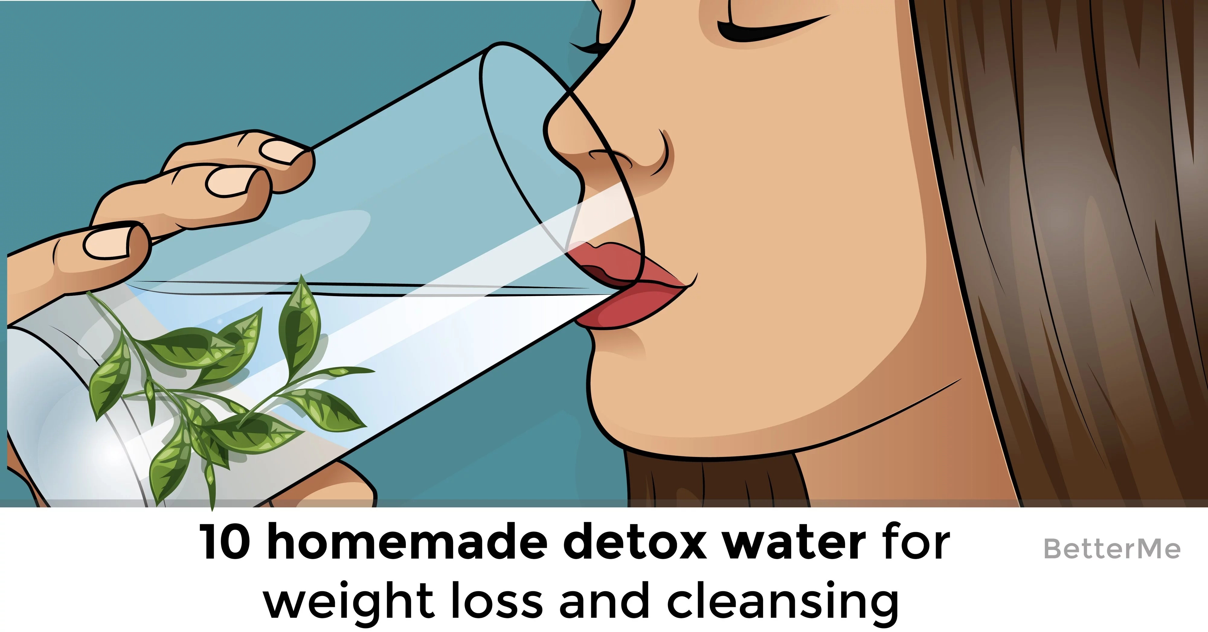 10 homemade detox-water recipes for