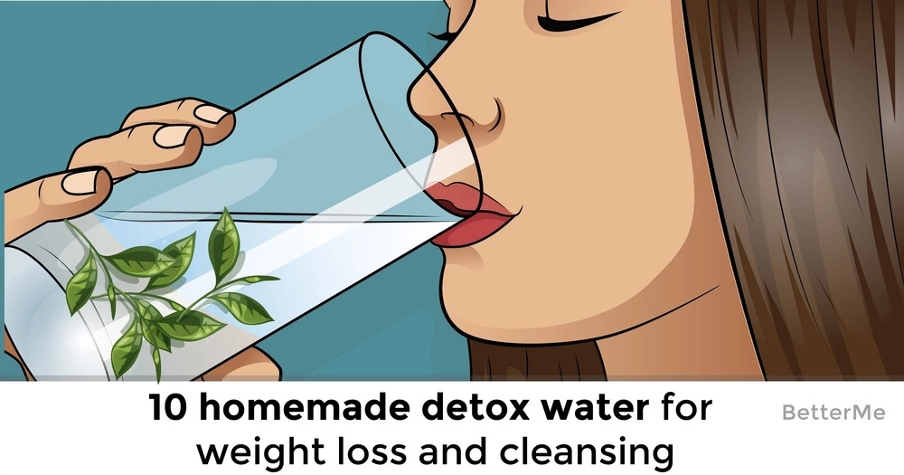 10 homemade detox-water recipes for