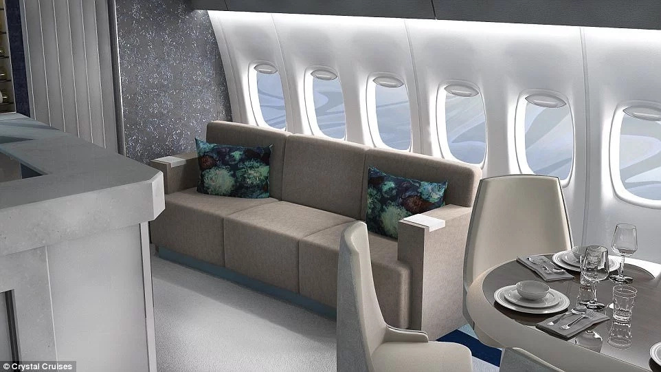 Tickets start at $18,000 (Ghc76,7k). Photo: Crystal Cruises Tickets start at $18,000 (Ghc76,7k). Photo: Crystal Cruises