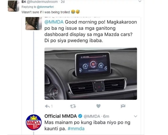 Look How Funny MMDAs Response To A Tweet Inquiry Regarding ADDA. Are They Really Prepared For This? Look How Funny MMDAs Response To A Tweet Inquiry Regarding ADDA. Are They Really Prepared For This?