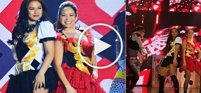 Watch Amanda Page return to showbiz scene with epic dance showdown with Maja Salvador!