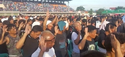 10,000 drug traffickers surrender in Pampanga
