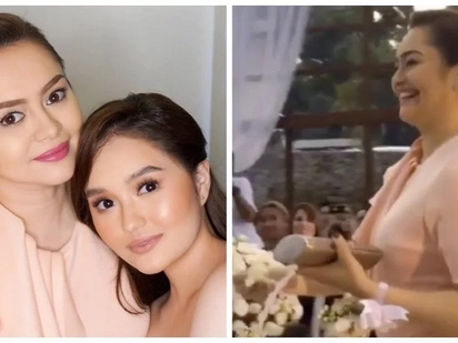 Angelika dela Cruz has a unique role in Rochelle Pangilinan and Arthur Solinap’s wedding compared to her peers. What could it be?