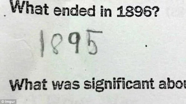 Children write hilarious answers on exams Children write hilarious answers on exams