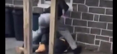Guy Gets Knocked Out For Calling People Pussies