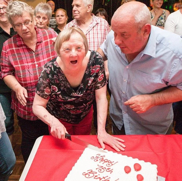 Oldest woman with Down syndrome celebrates 75th birthday Oldest woman with Down syndrome celebrates 75th birthday