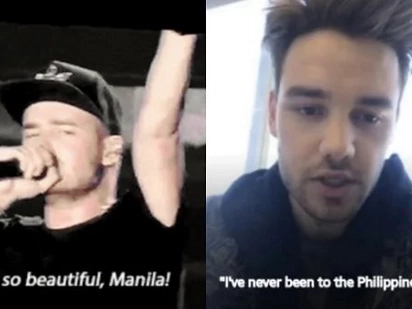 1D's Liam Payne claims he's never been to the Philippines despite performing here 2 years ago. Anyare?