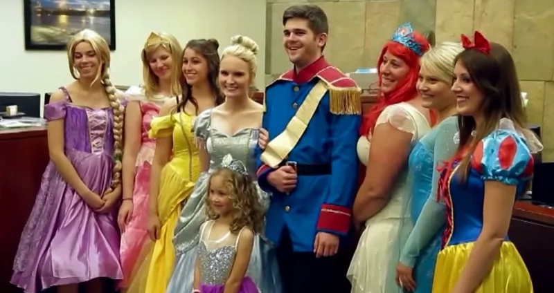 This Disney court gave a 5-year-old her fairy tale ending This Disney court gave a 5-year-old her fairy tale ending