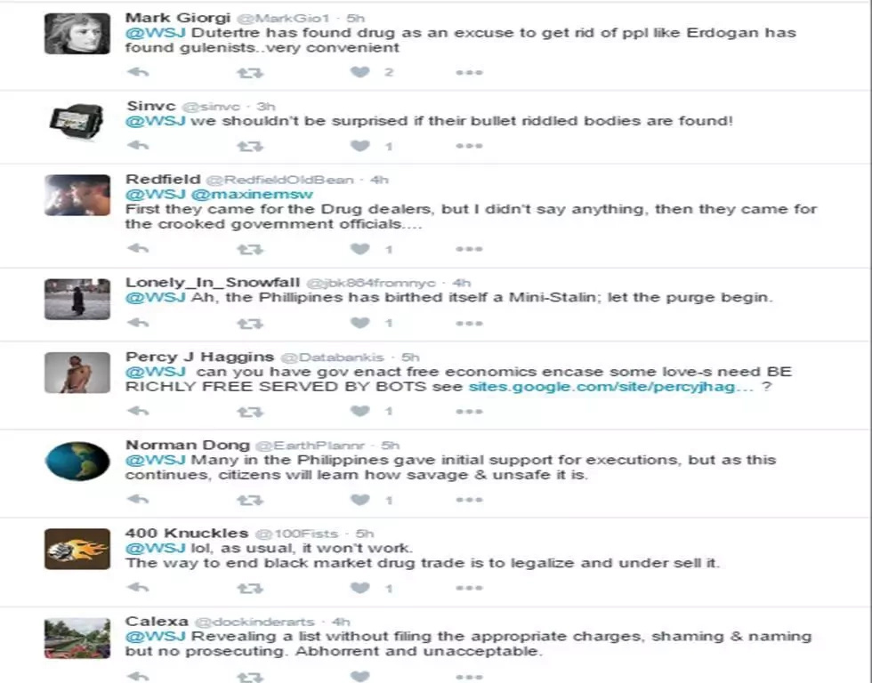 Netizens and politicians react to Duterte's 'narco' list Netizens and politicians react to Duterte's 'narco' list