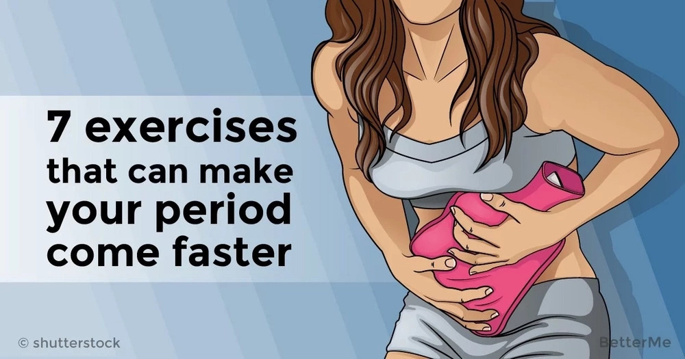 7 exercises that can make your period come faster