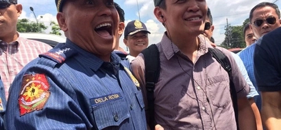 Bato's greetings of peace charmed Bayan leader