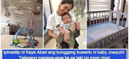 Super laki ng room niya! Kaye Abad gives a mini tour of baby Joaquin's bonggang nursery room