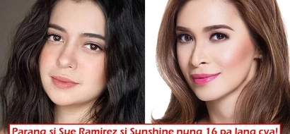 Mukhang si Sue? Sunshine Cruz's 16 vs. 40 photo proves she's the ultimate goddess and netizens are going crazy over it!