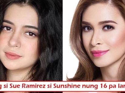 Mukhang si Sue? Sunshine Cruz's 16 vs. 40 photo proves she's the ultimate goddess and netizens are going crazy over it!
