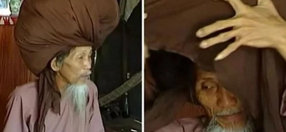 Shocking! Meet a man who didn't wash his hair for more than 11 years