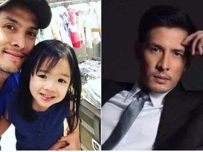 Christian Vasquez spends quality time with her little princess "Brie"!
