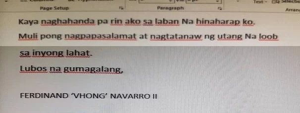 Vhong-letter Vhong-letter