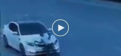 Pang best actor si kuya! Pinoy extortionist in Las Piñas caught on CCTV pretending to get hit by car