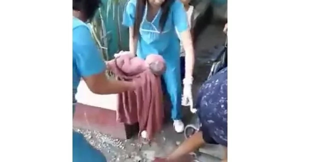Woman accidentally gives birth on wheelchair after hospital refused admission Woman accidentally gives birth on wheelchair after hospital refused admission