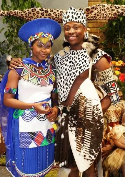 Traditional wedding outfits in Africa