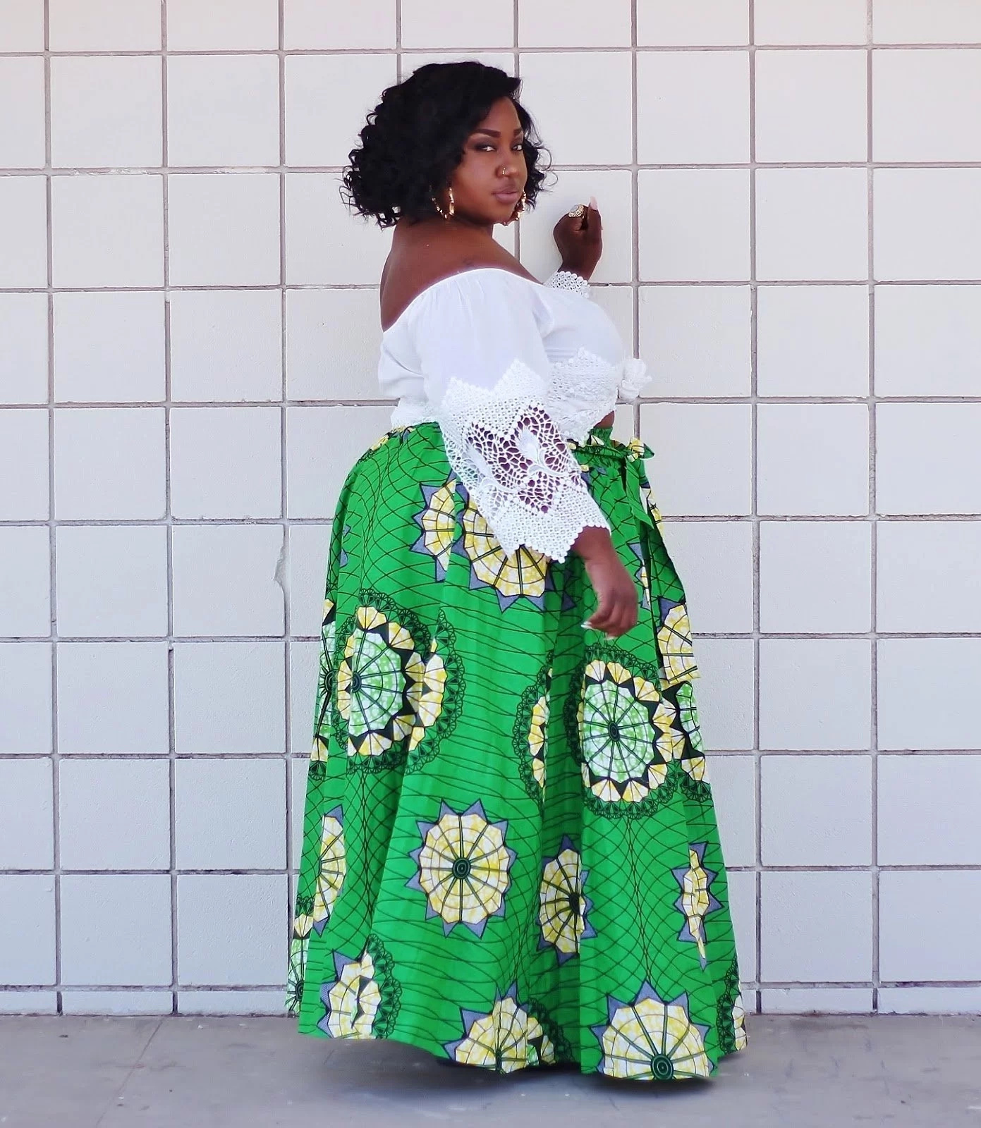 2018 Trends Of African Print Dresses For Plus Size Ladies Ke 