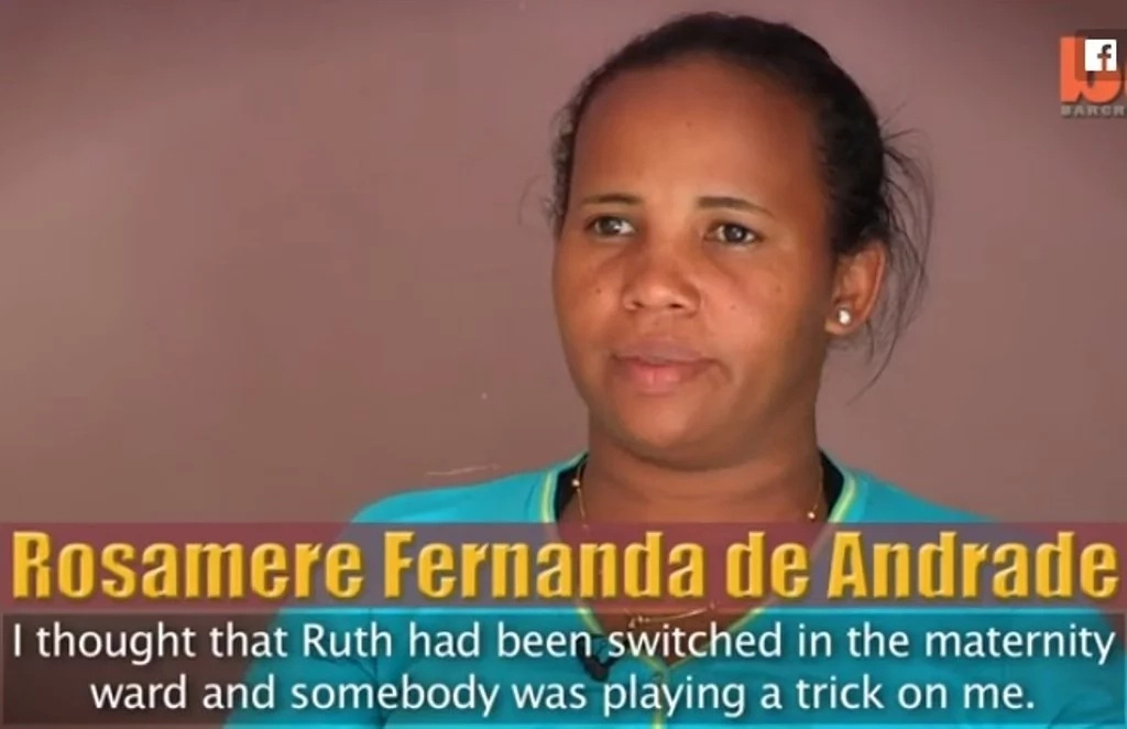 Meet black woman who gave birth to a white baby (photos, video) Meet black woman who gave birth to a white baby (photos, video)
