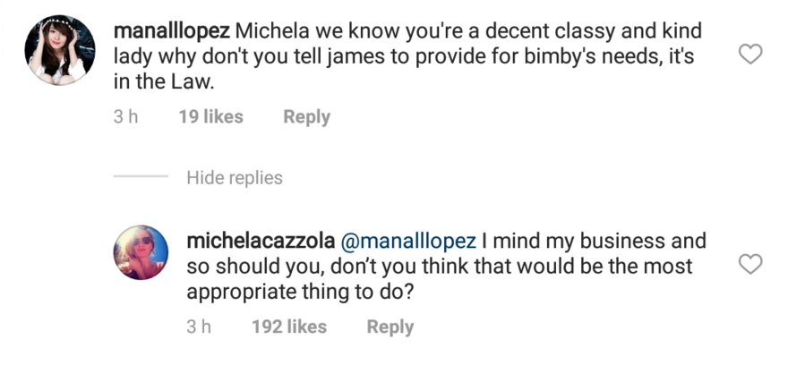 Nagsalita na siya! Michela Cazzola airs her opinion about the controversy involving partner James Yap Nagsalita na siya! Michela Cazzola airs her opinion about the controversy involving partner James Yap