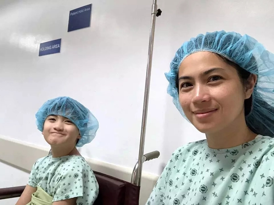 Diana Zubiri's eldest son undergoes 3rd operation for cleft palate Diana Zubiri's eldest son undergoes 3rd operation for cleft palate