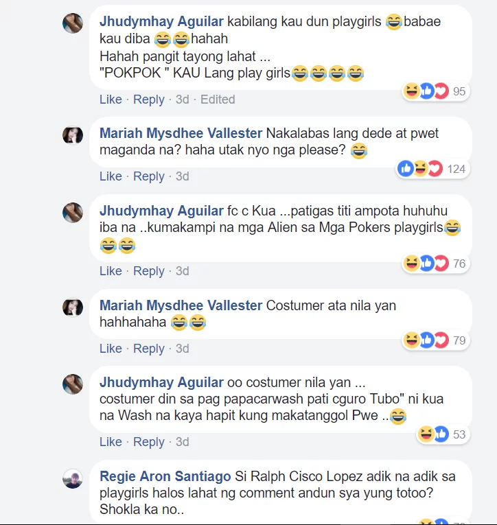 Netizens react to Playgirls' negative social media post about their bashers Netizens react to Playgirls' negative social media post about their bashers