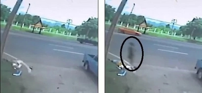 Ghost Arising From Woman's Body After Fatal Incident Caught On Video