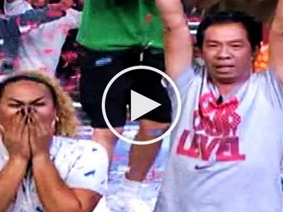Watch comedians Negi and Long Mejia win P1 million on 'Minute to Win It'