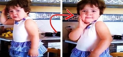 This hilarious little girl was throwing a giant tantrum. Her behavior completely changed when someone wanted to take her photo!