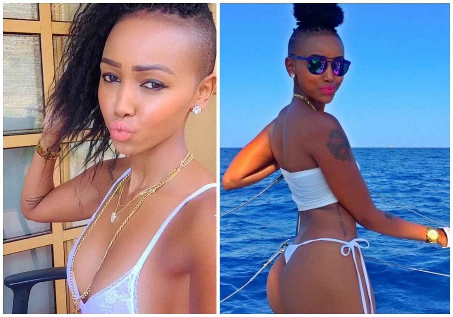 Image result for kenya female celebs in bikinis and swimsuits