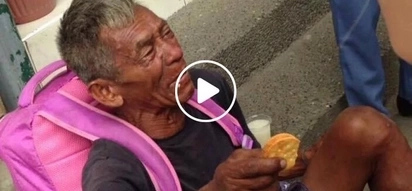 Kawawa naman si Lolo! Homeless old man cries for help to be with family in Aurora