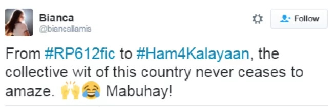 HistoriPuns, Hype, and Hamilton: 30+ Tweets that will make you appreciate Filipino wit HistoriPuns, Hype, and Hamilton: 30+ Tweets that will make you appreciate Filipino wit
