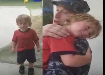 VIDEO: 3-year-old boy’s heart-warming reunion with his daddy VIDEO: 3-year-old boy’s heart-warming reunion with his daddy