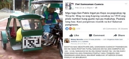 Netizen deactivates Facebook after malicious post against deaf tricycle driver goes viral