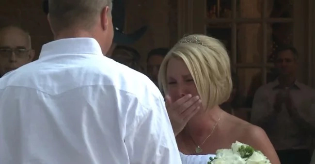 She married him thinking he would never walk again! See his wedding surprise!