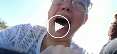 Rhian Ramos’ terrified face during this adventurous ride will make you laugh