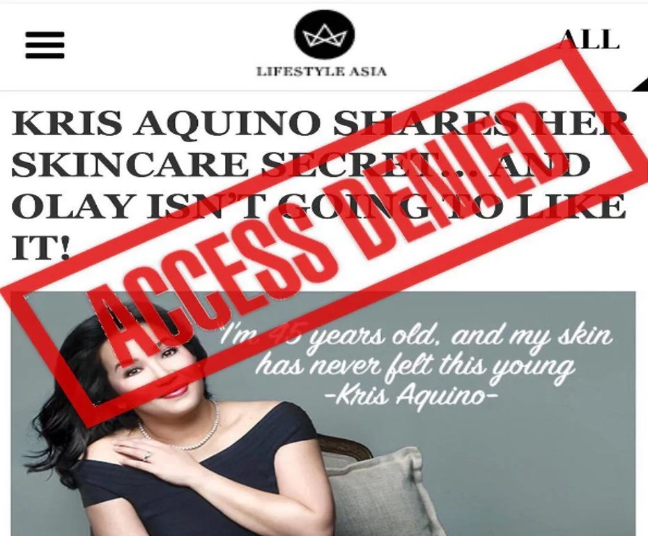 Kris Aquino denies endorsement; to sue skin care company Kris Aquino denies endorsement; to sue skin care company