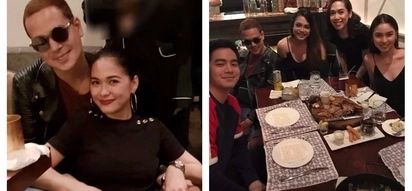 New look siya! John Lloyd Cruz shows off new hair color at Maja Salvador’s birthday party