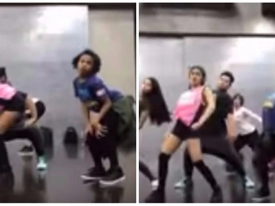 Watch the viral video of Andrea Brillantes and Awra's dance showdown in round 2!