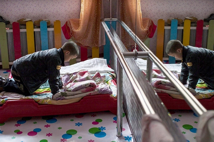 Heartbroken boy, 9, has lived at his nursery for YEARS Heartbroken boy, 9, has lived at his nursery for YEARS