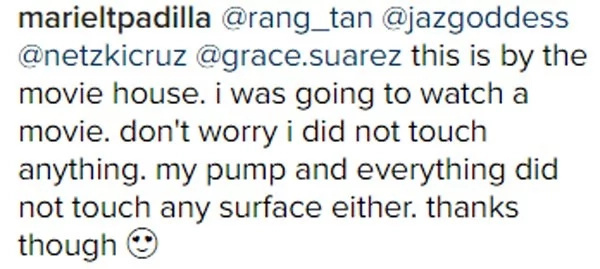 Mariel Padilla shares one of her firsts as a mother Mariel Padilla shares one of her firsts as a mother