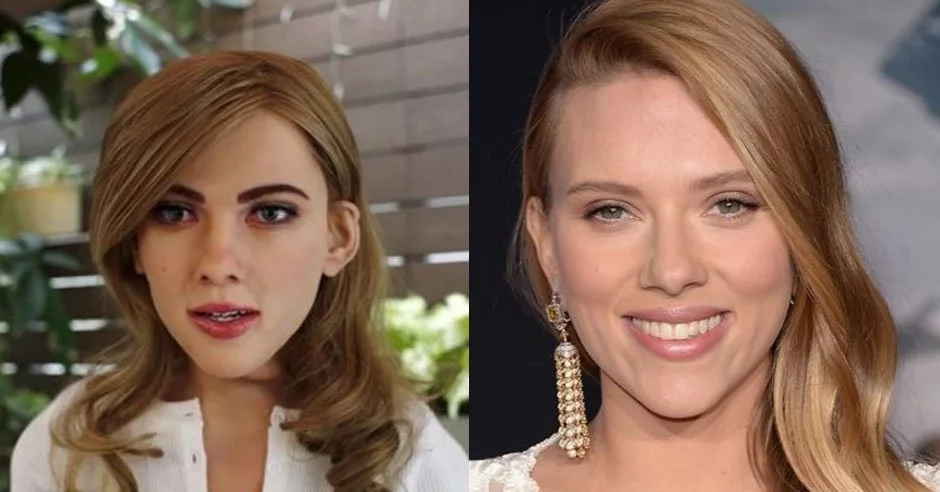 Nightmare Fuel: Guy Built A Lifelike Scarlett Johansson Robot Nightmare Fuel: Guy Built A Lifelike Scarlett Johansson Robot