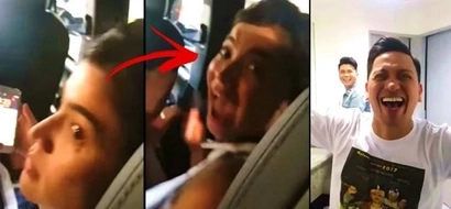 Ang lakas mang trip! Watch Jhong Hilario pull a terrifying prank on Anne Curtis in her car!