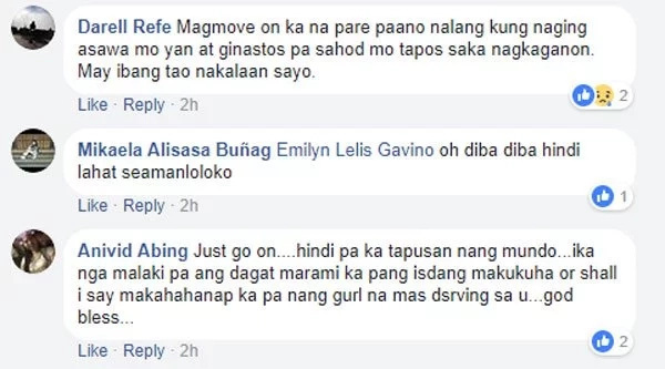 Filipino seaman disgusted after girlfriend tells him she got pregnant by another Filipino seaman disgusted after girlfriend tells him she got pregnant by another