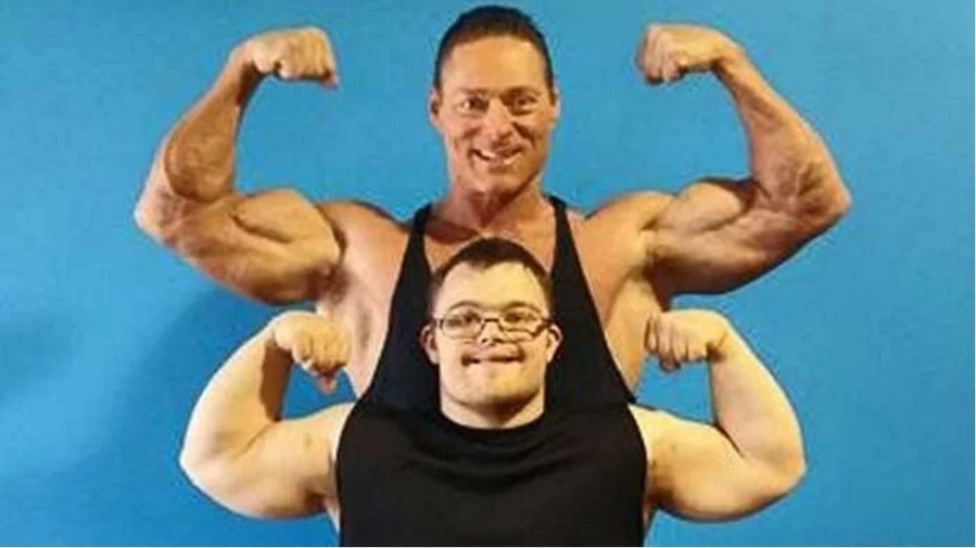 Man with down syndrome competes in a bodybuilding competition! Man with down syndrome competes in a bodybuilding competition!