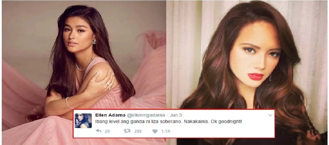Ellen Adarna to Liza Soberano… “Nakakainis. Ok goodnight!” Ellen Adarna to Liza Soberano… “Nakakainis. Ok goodnight!”