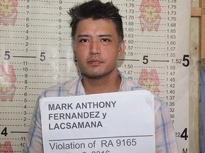 Kumpirmado! Former drug dependent Mark Anthony Fernandez dabbles again in marijuana